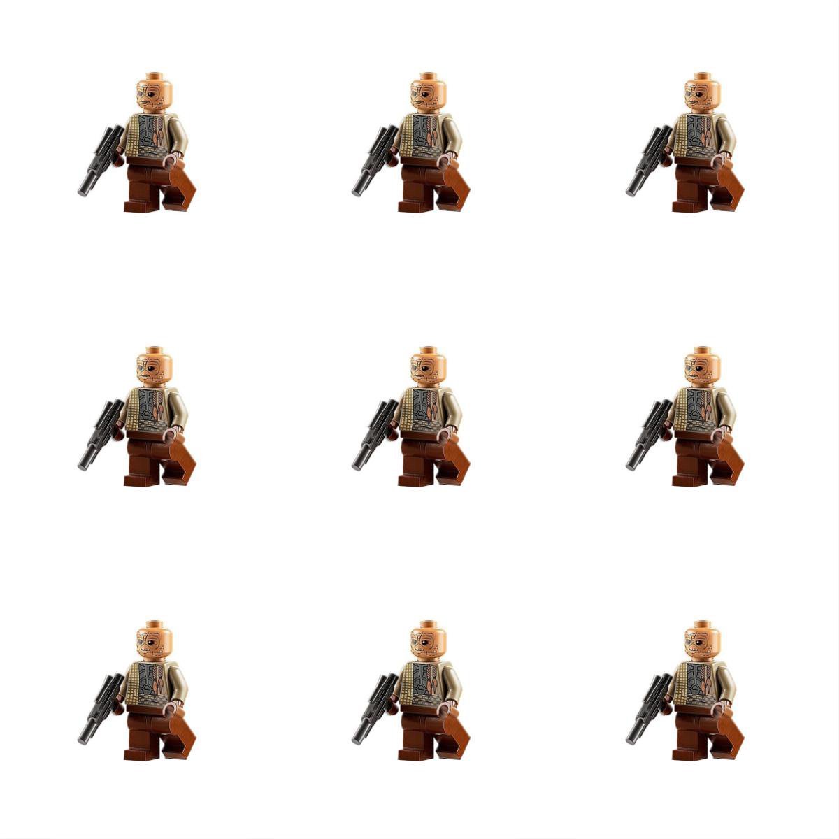 9pcs Weequy Guard Star Wars Boba Fett's Throne Room Set Minifigures Block Toys