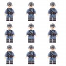 WW2 French Army Helmet Military Sets Minifigures Block Toys