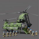 CH-47 Chinook United Nations Peacekeeping Military Sets Minifigures Block Toys