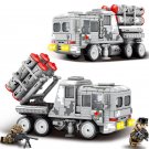 Mini Air Defense Missile Red flag 22 Military Sets Minifigures Block Toys