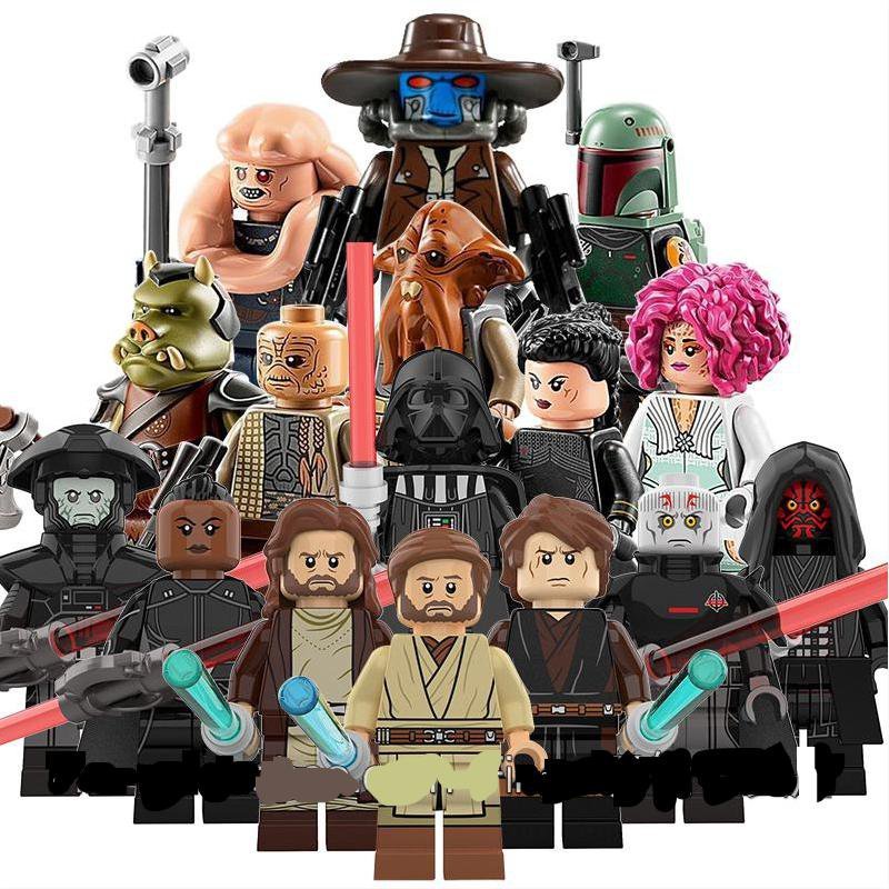 16pcs Star Wars Imperial Inquisitors Grand Inquisitor Gamorrean Toy Minifigures