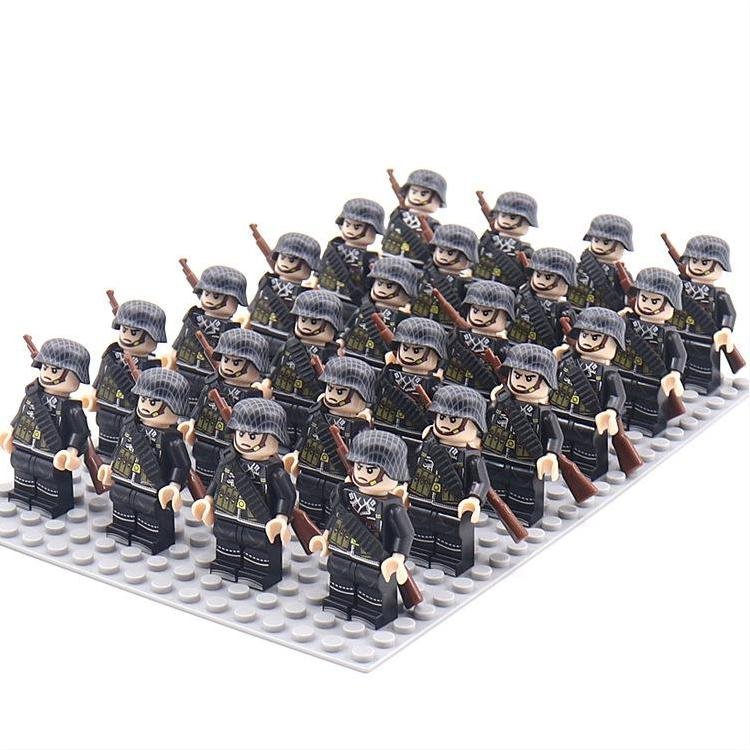 WW2 Germany Sniper Corps Military Sets Minifigures Block Toys