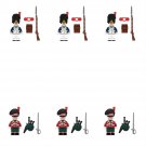 French Grenadier The Gods VS UK Bagpiper soldier WW1 Set Minifigures Block Toys