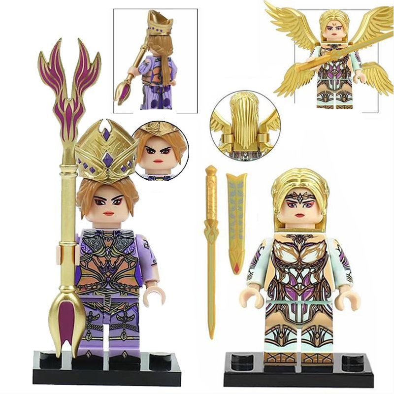 Bibidong VS Senjin snow Doula Continent Set Minifigures Block Toys