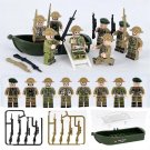 British Royal Navy Small Boat WW2 Dunkirk Evacuation Sets Minifigures Block Toys