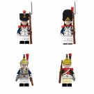 Napoleonic Wars French Dragoon soldier Europe Military Sets Minifigures Toys