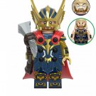 Golden Armour Thor Thor 4 Minifigures Block Toys