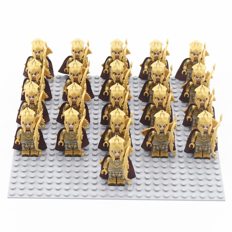21pcs Elf Archer corps The Hobbit Set Minifigures Block Toys