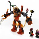 Molten Man Battle Spider-Man Set Minifigures Block Toys