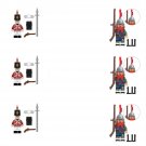 British Fusilier VS Ming Dynasty Lightning bolt Soldier Military Set Minifigures