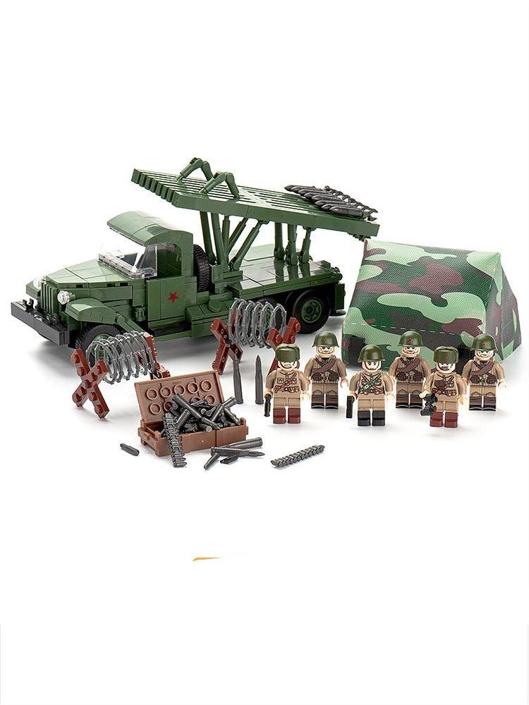 1945 The Soviet Army VS Japan Army Military Base Sets Minifigures Block Toys