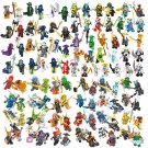 104pcs Ninjago Skeletal Army Snake Monster Tribe Toy Minifigures Block Toys
