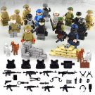 Countries all over the world Specia Force Military Set Minifigures Block Toys