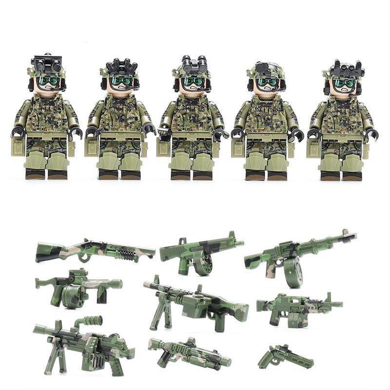 Russia The Committee of State Security Special Force military Set Minifigures