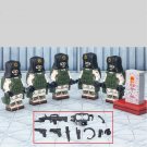 Border army Snow soldier Military Set Minifigures Block Toys