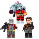 3pcs Deadshot Floyd Lawton Jr Batman Set Minifigures Block Toys