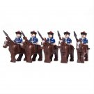 10pcs Qing dynasty Yong Ziying Steel Battalion Military Set Minifigures Toys