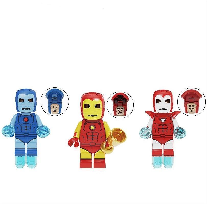 1st generation Iron Man Iron Man movie Set Minifigures Block Toys