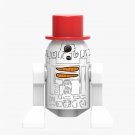 Red Cap SW424 Chrismas Minifigures Block Toys