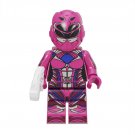 Pink Warrior Power Rangers Minifigures Block Toys