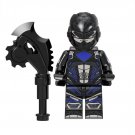 Soldier in Black Power Rangers Minifigures Block Toys