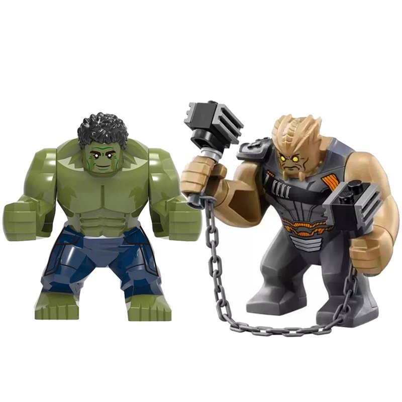 Black Dwarf Hulk The Avengers movie Sets Minifigures Block Toys