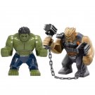 Black Dwarf Hulk The Avengers movie Sets Minifigures Block Toys