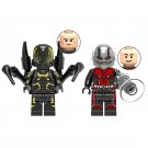 2pcs Yellowjacket Ant-Man Super Heroes Set Minifigures Block Toys