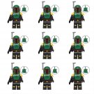9pcs Heavy Boba Fett New Mandalorian Set Minifigures Block Toys