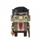 Mr. Bean Brick Headz Toy Minifigures Block Toys