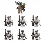 The Mandalorian Grogu White Heavy Infantry Mandalorian Star Wars Set Minifigure