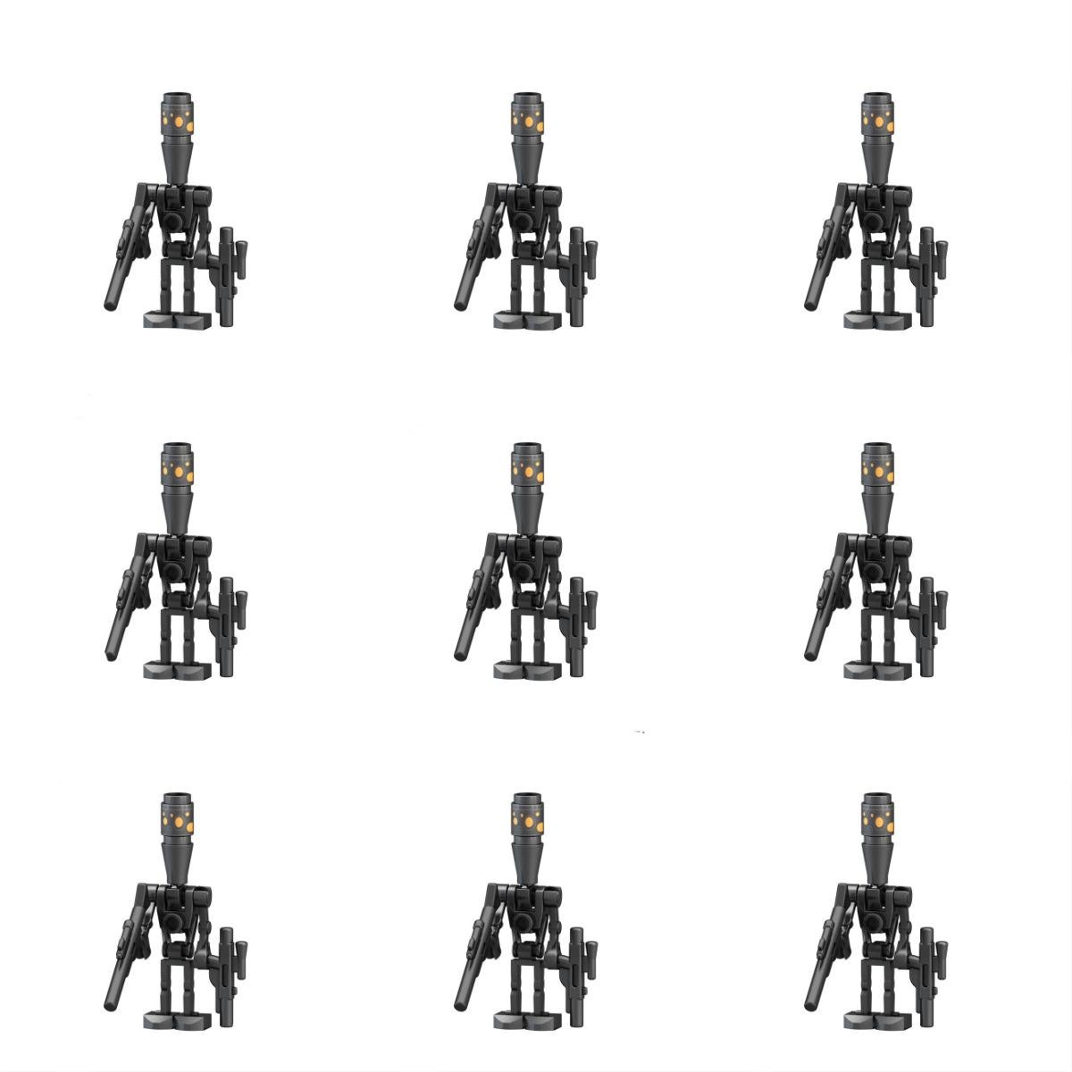 9pcs IG-88 Robot Star Wars Set Minifigures Block Toys