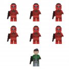7pcs Jet Trooper Kazuda Xiono Star Wars Sets Minifigures Block Toys