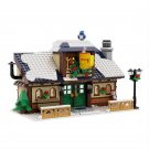 Alps Snow Coffee Shop City Sets Minifigures Block Toys