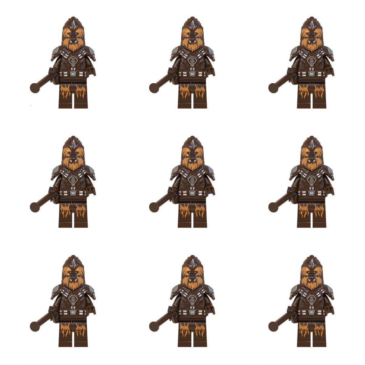 9pcs Tarfful army group Star Wars Sets Minifigures Block Toys