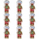 9pcs Chief Spider-Man Spider-Man Sets Minifigures Block Toys