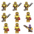9pcs Q Thanos Thanos Set Minifigures Block Toys