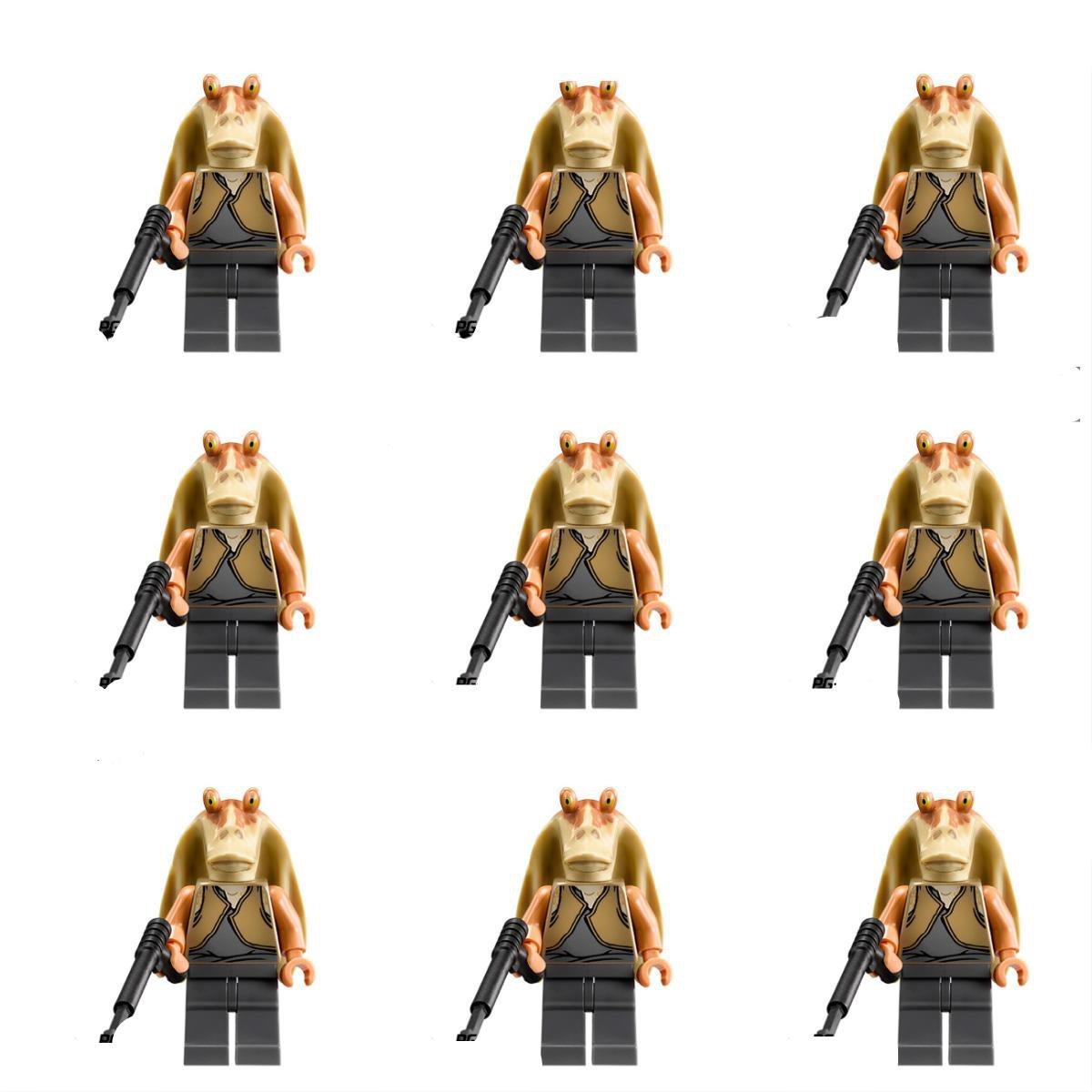 9pcs Jar Jar Binks Star Wars Sets Minifigures Block Toys