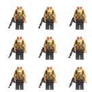 9pcs Jar Jar Binks Star Wars Sets Minifigures Block Toys
