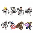 Big Avengers 4 Quantum suit Super Hero Set Minifigures Block Toys