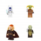 Sasitin Bounty Hunter Kuras Bai Li Ella Secura Star Wars Set Minifigures Toys