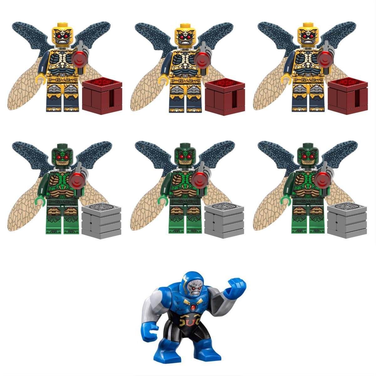 7pcs Darkseid Parademon Super-Villains Set Minifigures Block Toys