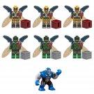 7pcs Darkseid Parademon Super-Villains Set Minifigures Block Toys