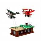 WW1 aeroplane Air Transporter city aeroplane Sets Minifigures Block Toys