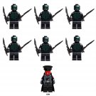 7pcs Berserker Red Skull Super Heroes Sets Minifigures Block Toys