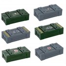 6pcs Military SWAT Weapon box Military Sets Minifigures Block Toys