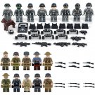 USSR British French US Army Military Game Sets Minifigures Block Toys