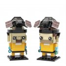 Hank Schrader Jesse Pinkman Brick Headz Toy Minifigures Block Toys