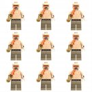 9pcs Mutant Leader Shift DC Super Heroes Sets Minifigures Block Toys