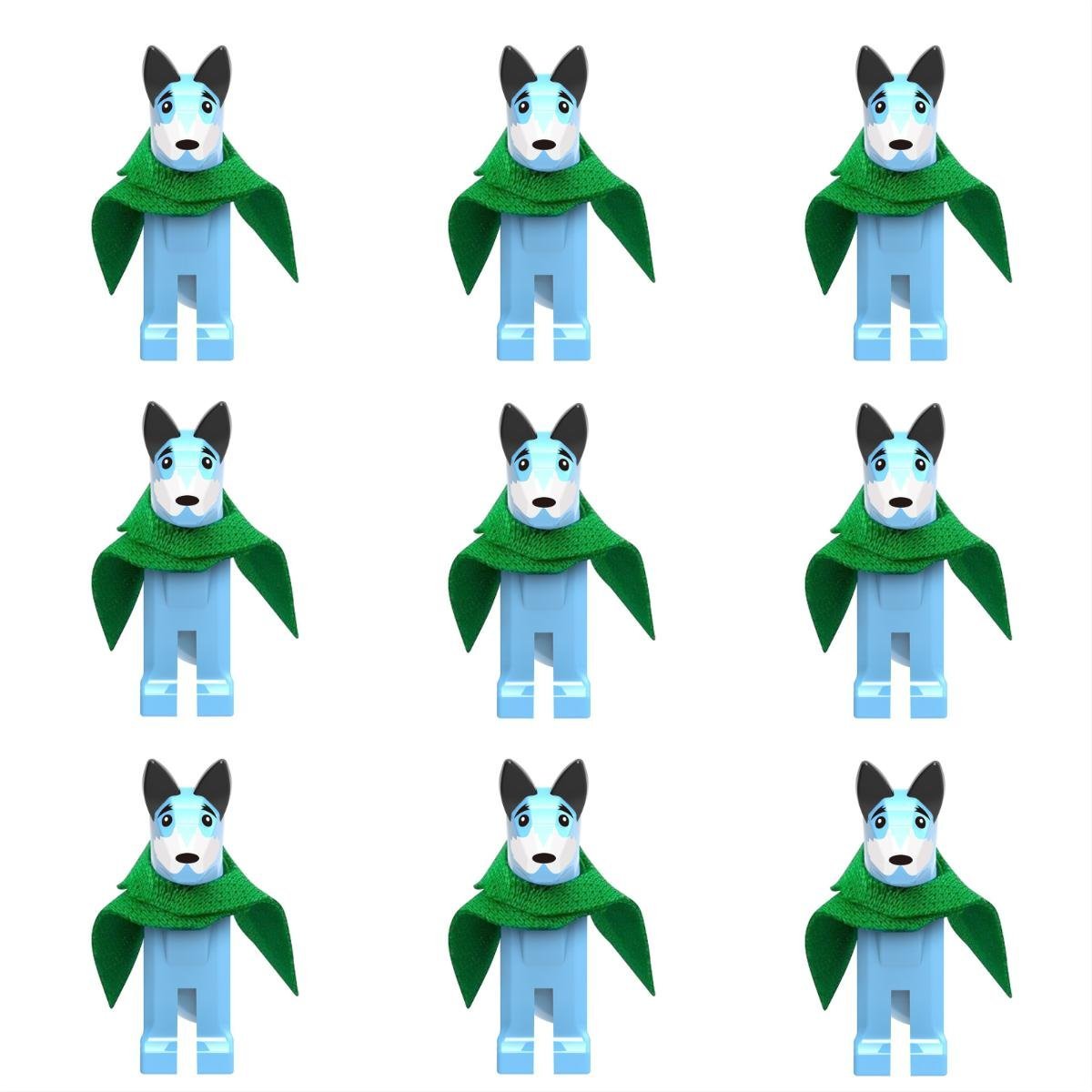 9pcs Magic dog Super Heroes Sets Minifigures Block Toys